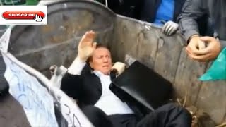 Ukraine corrupt politician thrown in garbage bin [upl. by Alvarez176]