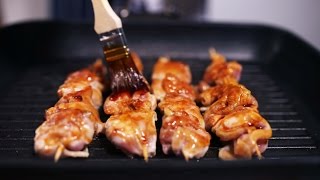 日式照燒雞肉串｜自製照燒醬超簡單又方便｜【COOKY日式料理】Chicken Teriyaki Skewers [upl. by Nerissa]