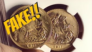 FAKE Gold Sovereigns [upl. by Gunnar255]