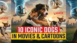 Top ten iconic dogs in movies [upl. by Annahsohs]