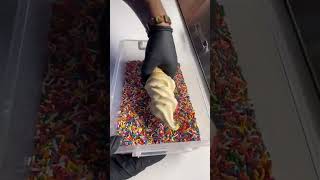 Street Food ice cream shortscake icecream foodie satisfying 1million cakedecorating 677 [upl. by Svensen756]