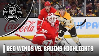 Detroit Red Wings vs Boston Bruins  Full Game Highlights [upl. by Akaya355]