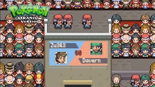 Kampf gegen Davern und Hokage im Pokemon Liga Turnier  Pokemon Uranium deutsch [upl. by Lehcyar]