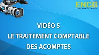 COURS COMPTABILITEles Acomptes Ecole ENCG Formation5 [upl. by Yesnel845]