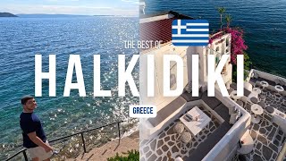 Hidden Gems of Halkidiki Fantastic Food amp Breathtaking Beaches [upl. by Sirad]