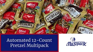 Automated 12count of singleserve Snyders Pretzels [upl. by Higginbotham]