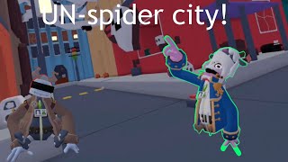 I took EVERY SPIDER out of spider city [upl. by Fay78]