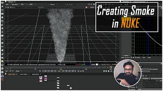 HOW TO CREATE REALISTIC SMOKE IN NUKE PARTICLE SYSTEM  VFX VIBE [upl. by Kristyn908]