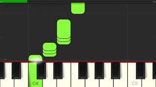 Peixinhos do mar Piano Tutorial  Karaoke Easy [upl. by Emory]