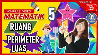 MATEMATIK  TAHUN 5  RUANG  PERIMETER amp LUAS matematiktahun5 cikguruth [upl. by Vasiliki884]