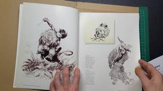 Frank Frazetta Sketchbook Vol 1 quick look [upl. by Iden]