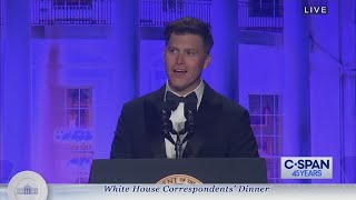 Colin Jost complete remarks at 2024 White House Correspondents Dinner CSPAN [upl. by Ultun]