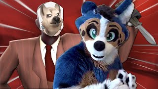 Disguised as a TF2 Spy at a Furry Convention for 200K Subscribers [upl. by Amye976]