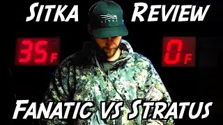 Sitka Fanatic vs Sitka Stratus  Which should you choose [upl. by Ahsikel]