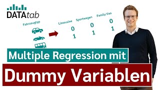 Dummy Variablen bei der Regressionsanalyse [upl. by Htial]