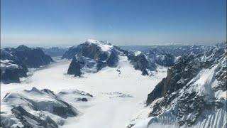 Denali Flight seeing Talkeetna Alaska Sheldon Chalet [upl. by Oravla579]