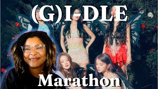 MARATHON  GIDLE Lion  Hwaa amp I Want That Music Video REACTION [upl. by Ladnek937]