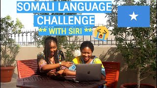 SOMALI LANGUAGE CHALLENGE 🇸🇴 with SIRI Must See  Ayo and Ebun [upl. by Yasibit]