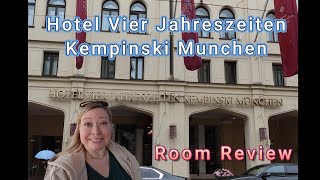 Need a Hotel During Oktoberfest Check out Hotel Vier Jahreszeiten Kempinski Munchen  Room Review [upl. by Gustav]