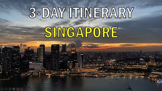 72 hours in Singapore  Sample Itinerary [upl. by Kroy]