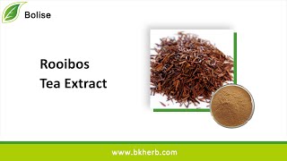 Rooibos Tea ExtractDr Tea Extract Functions Powder Sales Suppliers [upl. by Nairod701]