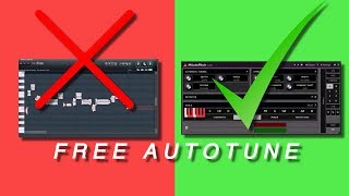 I FOUND THE BEST FREE AUTOTUNE SOFTWARE  Making A Beat Using Auto tune [upl. by Nyrraf]