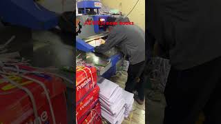 Copy cutting advikanotebook machine shortvideo notebookfactory notebook copy cuttingmachine [upl. by Enrobso355]