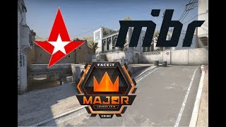 FIRST 160 IN MAJOR Astralis vs MiBR highlights  FACEIT MAJOR [upl. by Helsa]