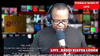 Live Radio Biafra London Uche mefor amp Nnamdi kanu Referendum Date Scheduled To Hold February 16 [upl. by Torhert]