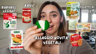 ASSAGGIO NOVITA VEGAN DEL SUPERMERCATO Tutte gioie 🤩 [upl. by Ojybbob]