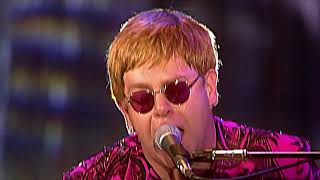 Elton John  Philadelphia Freedom Live at Madison Square Garden NYC 2000HD Remastered [upl. by Aihcsrop]