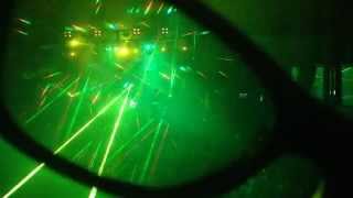 GloFX Diffraction Glasses at the rave Bedlam in Bournemouth [upl. by Snave]