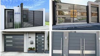 Modern Gate Design  Front Grill Gate Design  Main Gate Design  House Entrance Gate  Steel Gate [upl. by Borszcz]