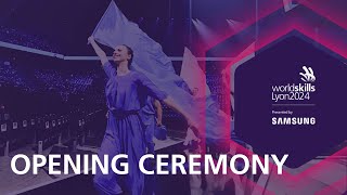 WorldSkills Lyon 2024 Opening Ceremony [upl. by Brinkema]