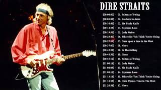 Dire Straits Greatest Hits Full Playlist 2021  The Best Songs Of Dire Straits [upl. by Ahern]