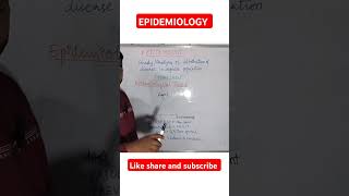 EPIDEMIOLOGY✨ nursing nursingschoolstudents shortvideo shortviral viralvideo viralshort [upl. by Olihs]