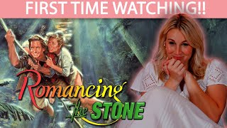 ROMANCING THE STONE 1984  FIRST TIME WATCHING  MOVIE REACTION [upl. by Ynnad589]