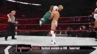 Goldust and Hornswoggle vs The Brian Kendrick and Festus [upl. by Enerahs]