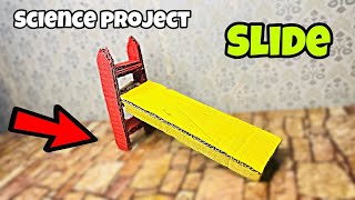 Science Project  Slide Working Model  घर पर बनाया [upl. by Sethi176]