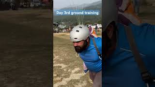 Learn basic paragliding in Bir shortvideo trending travel subscribe viralvideo virel india [upl. by Dnalevets]