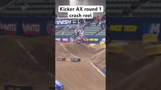 1st Round of ArenaCrash was INSANE dirtbike crash motocross racing arenacross moto fail [upl. by Airdni]