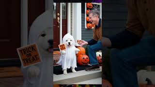 The Akita Inu dog want halloween candybut dog akita [upl. by Larrej]