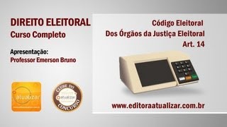 Código Eleitoral  Art 14 e 15 Lei 473765 [upl. by Ladnar]