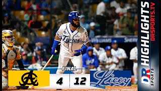 Resumen Águilas Cibaeñas vs Tigres del Licey  31 OCT 2022  Serie Regular Lidom [upl. by Mcclish]