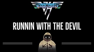 Van Halen • Runnin With The Devil CC 🎤 Karaoke Instrumental Lyrics [upl. by Pepper]