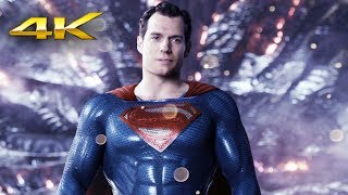 Superman Resurrection  Zack Snyders Justice League 4k HDR [upl. by Notsgnik566]