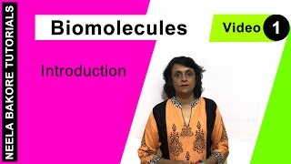 Biomolecules  NEET  Introduction  Neela Bakore Tutorials [upl. by Nueormahc916]