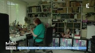 MADE IN FRANCE  En SeineMaritime les poupées sont pleine de vie [upl. by Arita]