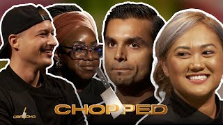 Chopped Thai Peppers Crab Cucumber Cheese Curls  Full Episode Recap  S54 E11  Food Network [upl. by Etz762]