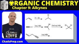 95 Introduction to Addition Reactions of Alkynes [upl. by Gildus545]